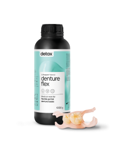 Detax 04702 Freeprint Denture Flex Clear, 1 kg