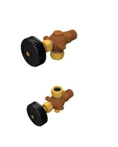 Reimers Gauge Fixture Set .5" NPT BRZ
