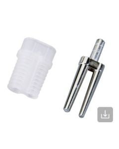 Bi-V-Pin Plastic Sleeve 1000pc