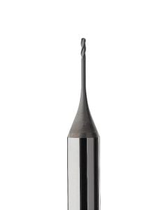 107370 Roland Coated 0.6mm Ball Nose, 50mm, Zirconia Milling Bur