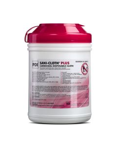 Sani-Cloth Plus Germicidal Disposable Wipes, Canister of 160, 833g