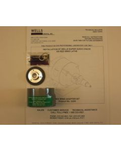 Wells Adaptor Quick Chuck for Red Wing Lathe